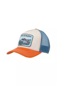 Бейсболка хлопковая с сетчатыми вставками STETSON