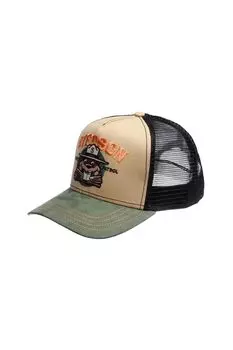 Бейсболка комбинированная с принтом STETSON