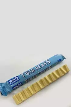 Белый шоколад с миндалем и медовой нугой Twin Peaks