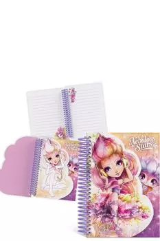 Блокнот для записей со скетч страницами на пружине Petulia Nebulous Stars