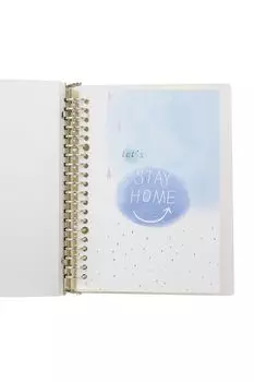 Блокнот на кольцах А5 Акварель Home Kawaii Factory