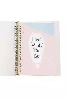 Блокнот на кольцах А5 Акварель Love Kawaii Factory