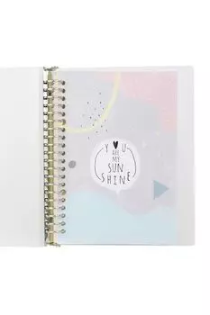 Блокнот на кольцах А5 Акварель Sun Kawaii Factory