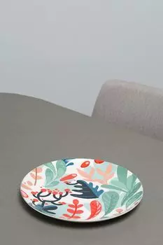 Блюдо фарфоровое Leaves 30 см в ассортименте COINCASA