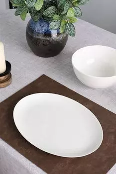 Блюдо фарфоровое овальное Allseasons 21maison