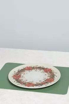 Блюдо фарфоровое с принтом Cinzia Garland Andrea Fontebasso