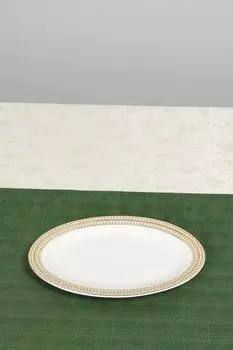 Блюдо фарфоровое с принтом COINCASA