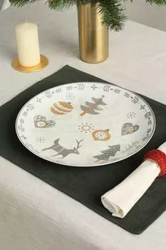 Блюдо из фарфора Christmas Andrea Fontebasso