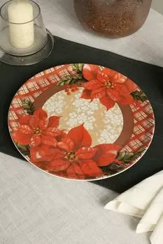 Блюдо из фарфора Panettone Tartan Tognana