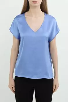 Блуза атласная c v-вырезом OVS