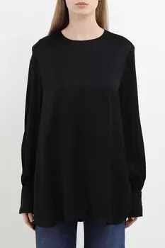 Блуза атласная свободного кроя SABRINA SCALA