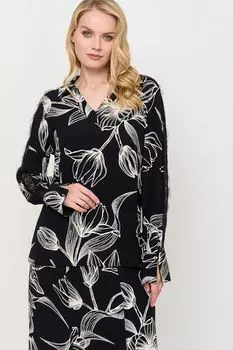 Блуза свободного кроя с принтом Franco Vello