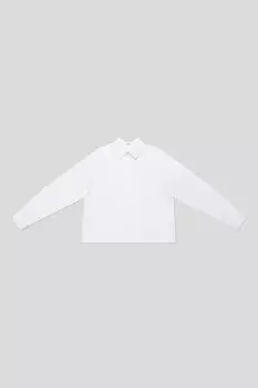 Блуза хлопковая с накладными карманами Choupette