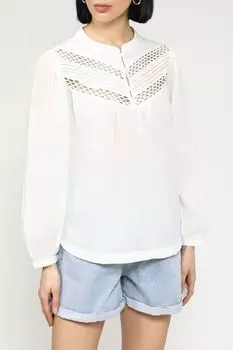 Блуза хлопковая с шитьем OVS