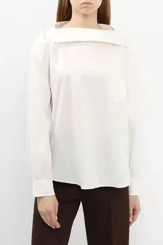 Блуза хлопковая свободного кроя BELUCCI