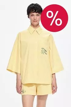 Блуза хлопковая в полоску DREAMS by Alena Akhmadullina