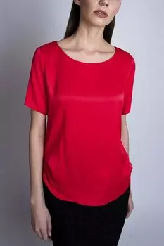 Блуза из струящейся ткани Paola Ray