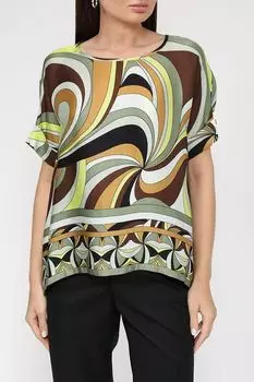 Блуза из вискозы с коротким рукавом Cinque