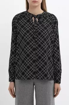 Блуза на завязках с принтом OVS