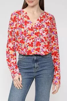 Блуза с цветочным принтом Esprit Casual