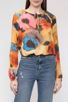 Блуза с цветочным принтом Esprit Collection
