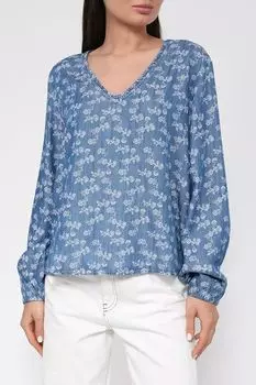 Блуза с цветочным принтом Esprit Edc