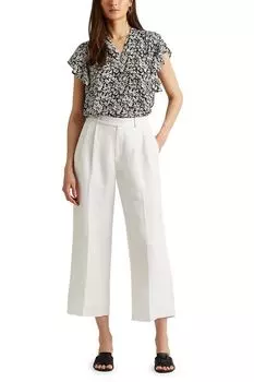 Блуза с цветочным принтом Lauren Ralph Lauren