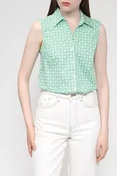 Блуза с геометрическим принтом More&More