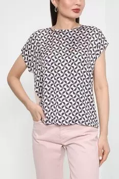 Блуза с графичным принтом More&More