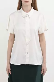 Блуза с коротким рукавом и бантом OVS