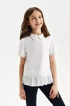 Блуза с кружевной отделкой Silver Spoon