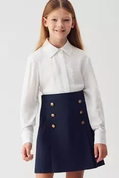 Блуза с кружевной отделкой Smena