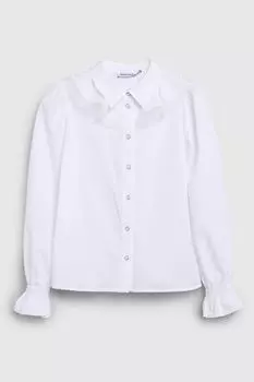 Блуза с кружевом Silver Spoon