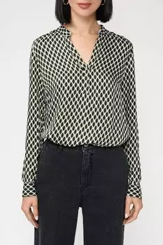 Блуза с мелким принтом More&More