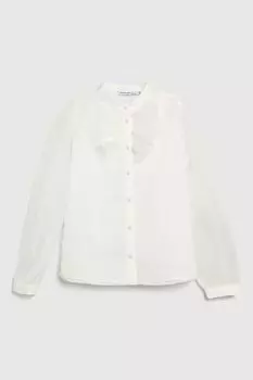 Блуза с оборками на груди Silver Spoon