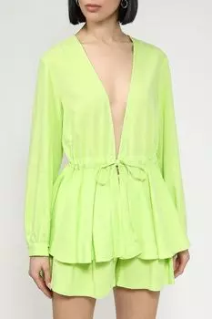 Блуза с поясом на кулиске BELUCCI