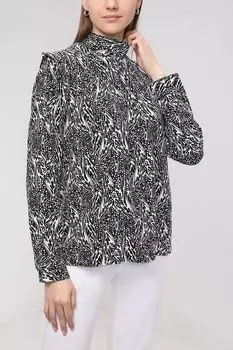 Блуза с принтом cut & pret