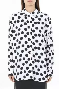 Блуза с принтом горох BELUCCI