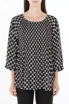 Блуза с принтом свободного кроя Betty Barclay