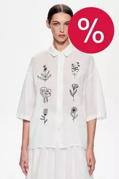 Блуза с укороченным рукавом DREAMS by Alena Akhmadullina