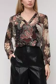 Блуза с V-образным вырезом TWINSET