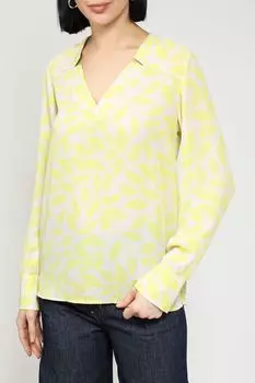 Блуза с V-вырезом и принтом OVS