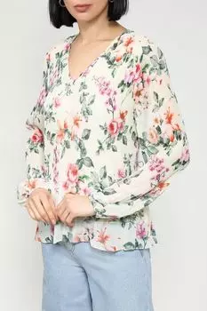 Блуза с V-вырезом с принтом OVS