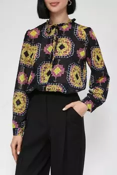 Блуза с воротником аскот Emme Marella