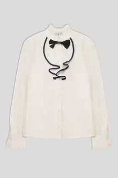 Блуза с воротником жабо Junior Republic