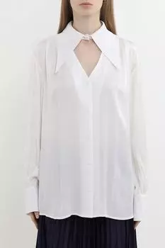 Блуза с вырезом на груди SABRINA SCALA