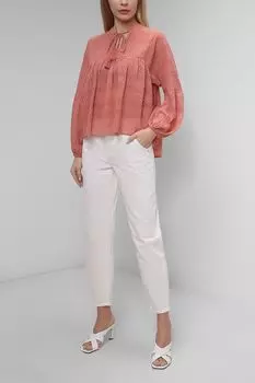 Блуза с завязками Only