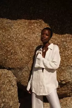 Блуза свободного кроя Lutani