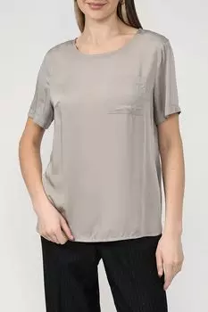 Блуза свободного кроя с карманом Auranna