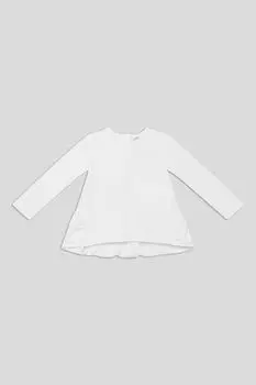 Блуза трикотажная со сборкой Fagottino